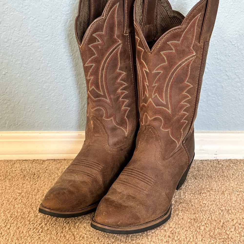 Brown Western Cowboy Boots